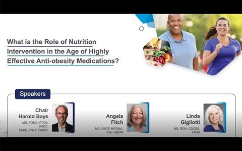 What is the Role of Nutrition Intervention in the Age of Highly Effective Anti-Obesity Medications? (ObesityWeek® 2024 Corporate Symposium)